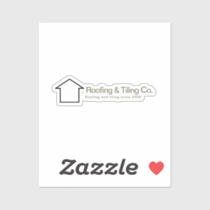 Modern Roofing Tiles Company Logo