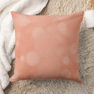 Modern Rose Gold Abstract Metallic Texture Cushion