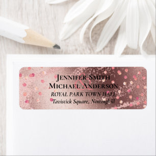 Modern Rose Gold Trendy Budget Wedding