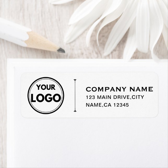 Modern Round Business Promotional Return Address (Insitu)