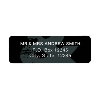 Modern Rustic Ampersand Return Address Labels