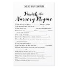 Modern Rustic Baby Shower Game PRINTED
