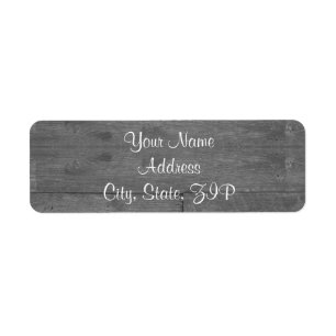 Modern Rustic Barn Wood Anniversary
