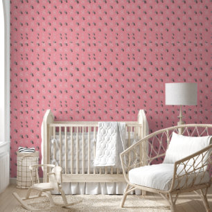   Modern Rustic Bear Pattern Wallpaper