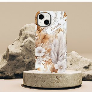 Modern Rustic Bohemian Wildflowers Case-Mate iPhone 14 Case