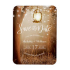 Modern Rustic Country String Lights Save the Date