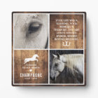 Modern Rustic Horse Memorial Photo Collage