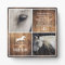 Modern Rustic Horse Memorial Photo Collage
