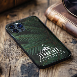 Modern Rustic Masculine Mountain Outdoor Goods  iPhone 11 Pro Case