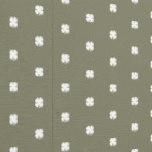 Modern Rustic Sage Green Grey Small Clover Pattern Wallpaper