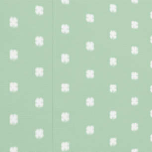 Modern Rustic Sage Green Small Clover Pattern Wallpaper