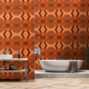 Modern Rustic Sophisticated Tube Design Wallpaper