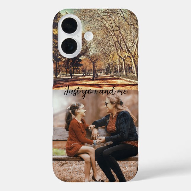 Modern rustic style photgraphy Personalised Cute Case-Mate iPhone Case (Back)