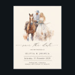 Modern Rustic Western Photo Save the Date  Announcement Postcard<br><div class="desc">Modern Rustic Western Save the Date Announcement Postcard</div>