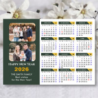 Modern Sage Green 2026 Calendar Minimalist 2 Photo