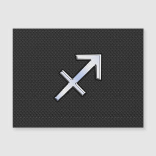 Modern Sagittarius Zodiac Sign on Snake Skin