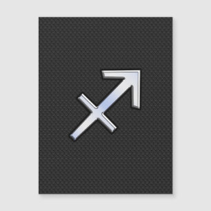 Modern Sagittarius Zodiac Sign on Snake Skin