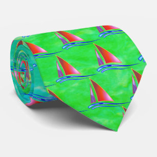 Modern Sailboat Tie