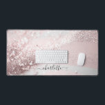 Modern, Salon, Glitter (Imitate) Desk Mat<br><div class="desc">Modern,  Salon,  Glitter (Imitate,  Photoprint))</div>