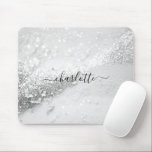 Modern, Salon, Glitter (Imitate) Mouse Mat<br><div class="desc">Modern,  Salon,  Glitter (Imitate) Design. Customer specific,  edit your name in seconds.</div>