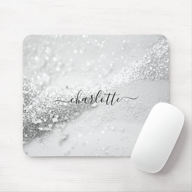 Modern, Salon, Glitter (Imitate) Mouse Mat (With Mouse)