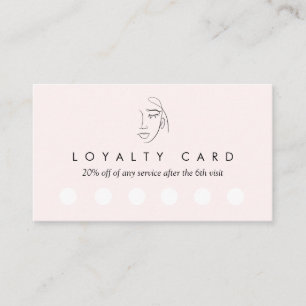 Modern Salon Loyalty Card