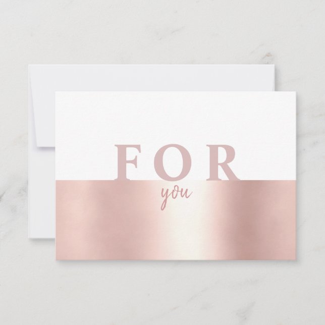 Modern Salon Rosegold  (Front)