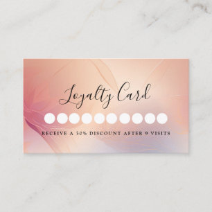 Modern Salon & Spa Loyalty Card