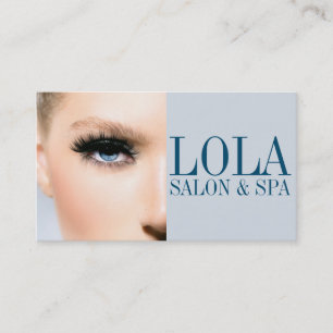 Modern Salon Spa Makeup Artist Aesthetician Card