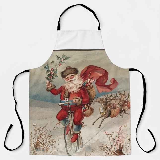 modern Santa Apron (Front)