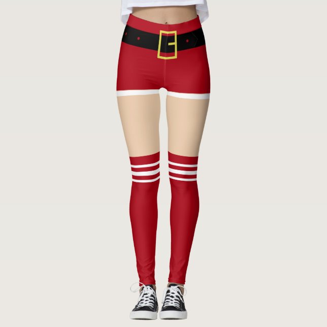 Modern Santa Leggings (Front)