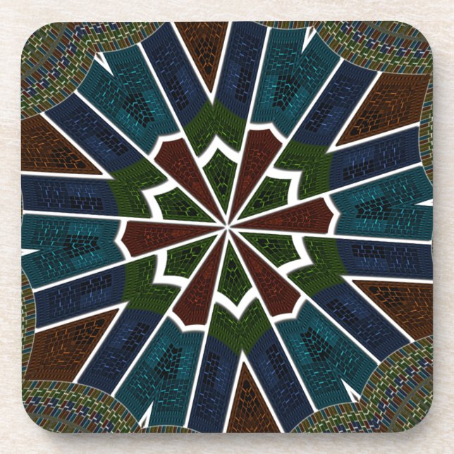 Modern Sari Coaster (Front)