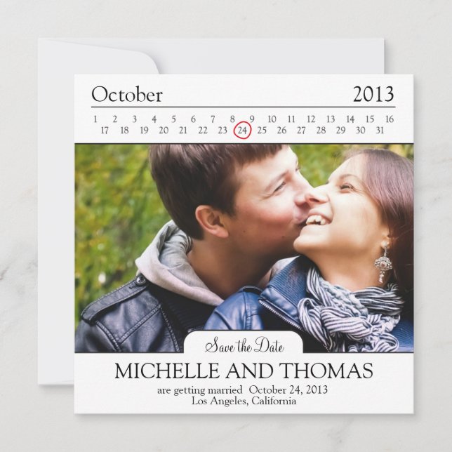Modern Save the Date (Front)