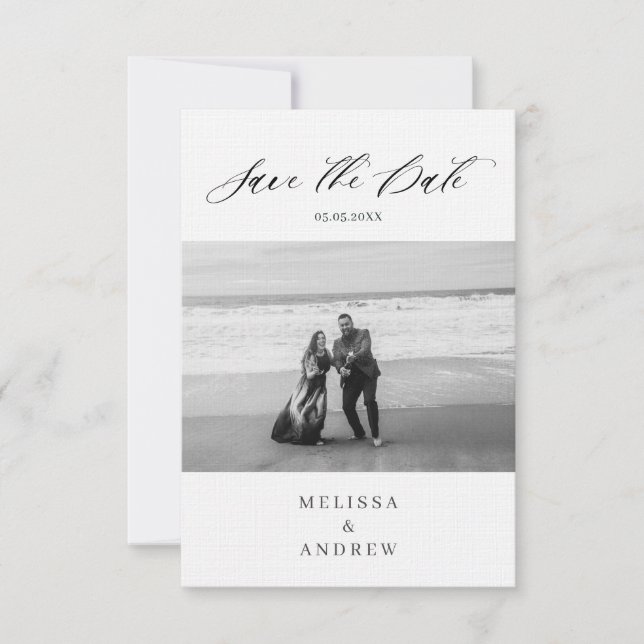 Modern Save the Date (Front)