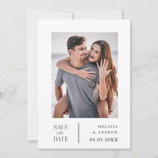 Modern Save the Date (Front)