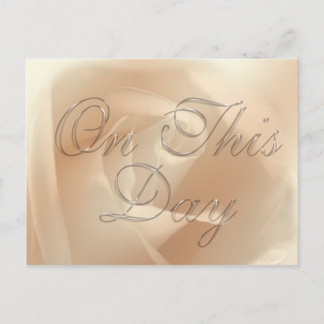 Modern Save The Date Card (Front)
