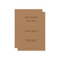 Modern Save the Date | Foil, Floral & Photo