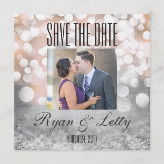 Modern Save the Date Photo Cards