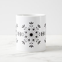 Modern Scandinavian Christmas Snowflake