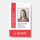 Modern School University Student ID Badge