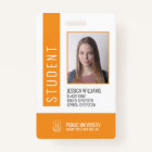 Modern School University Student ID Badge