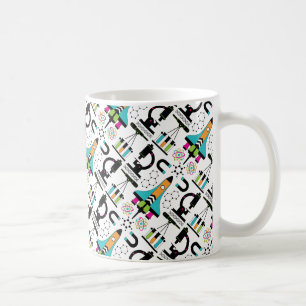 Modern Science Tools, Objects & Equipment Pattern Coffee Mug