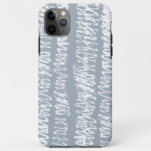 Modern Scribble Pattern iPhone 11 Pro Max Case