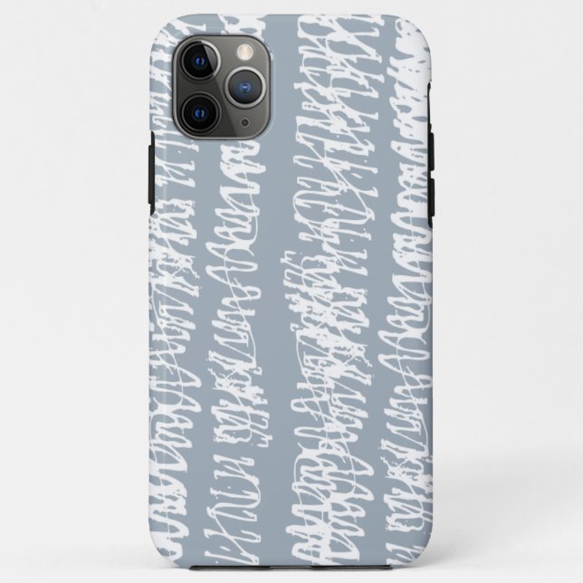 Modern Scribble Pattern Case-Mate iPhone Case (Back)