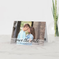 Modern Script 2 Engagement Photos Simple Custom