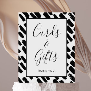 Modern Script Cards & Gifts Sign