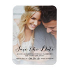 Modern Script | Custom Photo Save The Date