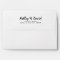 Modern Script Custom Wedding Invitation Envelope