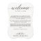 Modern Script EDITABLE COLOR Welcome Itinerary