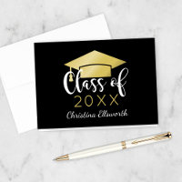 Modern Script Gold 2025 Custom Graduation